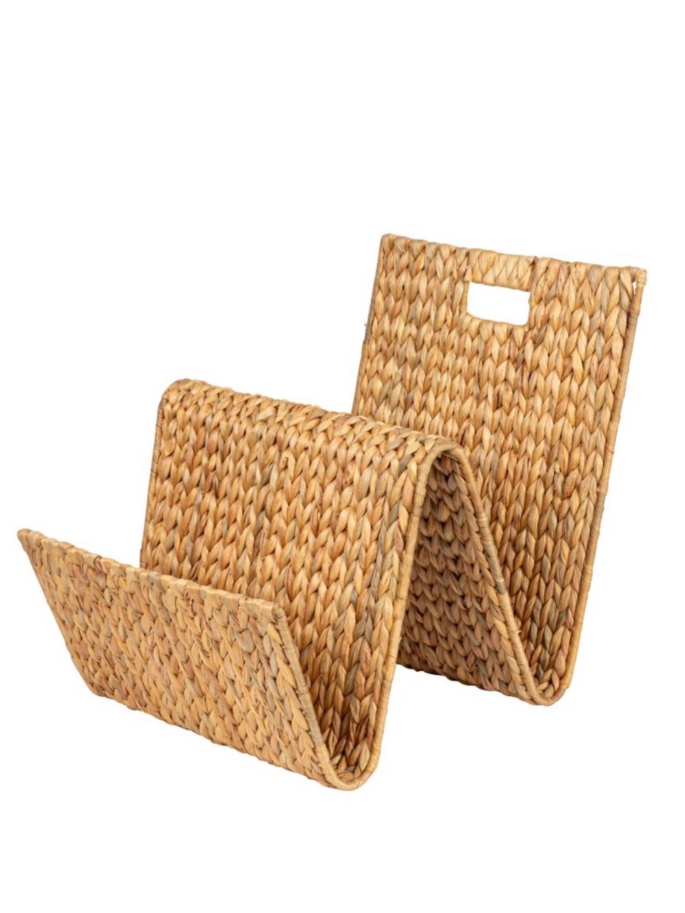Hearth & Hand Natural Woven Seagrass Magazine Rack